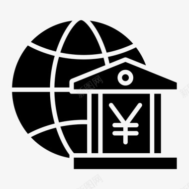 全球银行网上银行日元图标