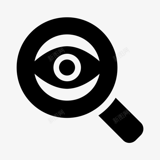 放大镜看打开svg_新图网 https://ixintu.com 放大镜 打开 搜索