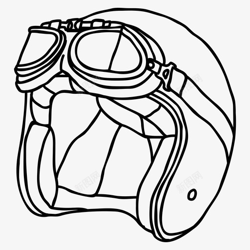 头盔护目镜设备帽子svg_新图网 https://ixintu.com 头盔 护目镜 设备 帽子 安全 摩托 摩托车 车手