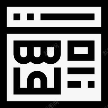 网上购物电子商务网站图标