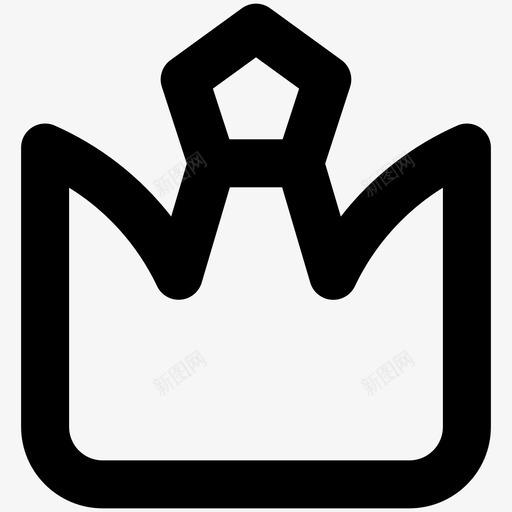 王冠成就国王svg_新图网 https://ixintu.com 王冠 成就 国王 基本 符号