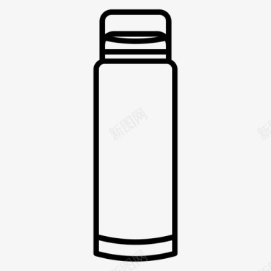 水瓶饮料水合物图标