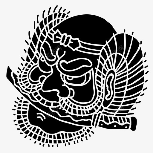 日本纹身风格艺术纹身实心svg_新图网 https://ixintu.com 纹身 日本 风格 艺术 实心