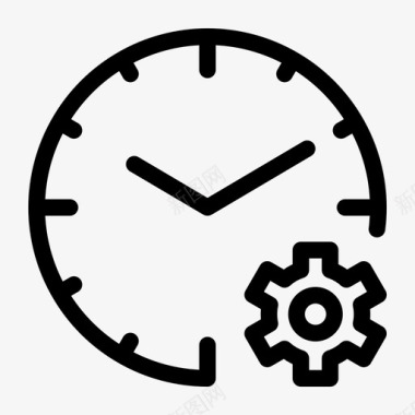 定时器设置闹钟时钟图标