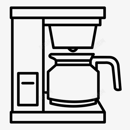 咖啡先生80年代咖啡酿酒师svg_新图网 https://ixintu.com 咖啡 先生 年代 咖啡机 酿酒
