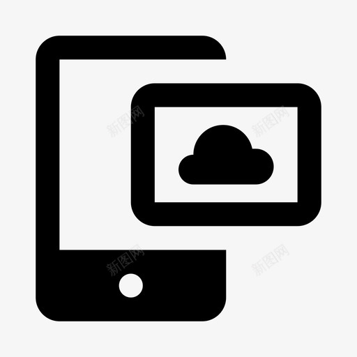 移动云存储应用手机svg_新图网 https://ixintu.com 移动 存储 应用 手机 设备