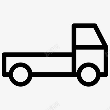 货车运输工具车辆图标