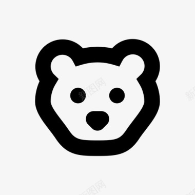 熊动物皮克斯动物64px图标