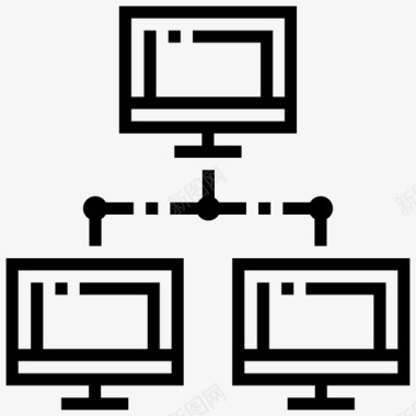 网络计算机设备图标