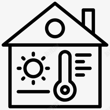 家庭温度房地产房地产第二卷图标