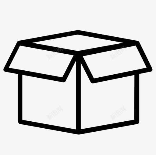开箱包装装运svg_新图网 https://ixintu.com 包装 开箱 装运