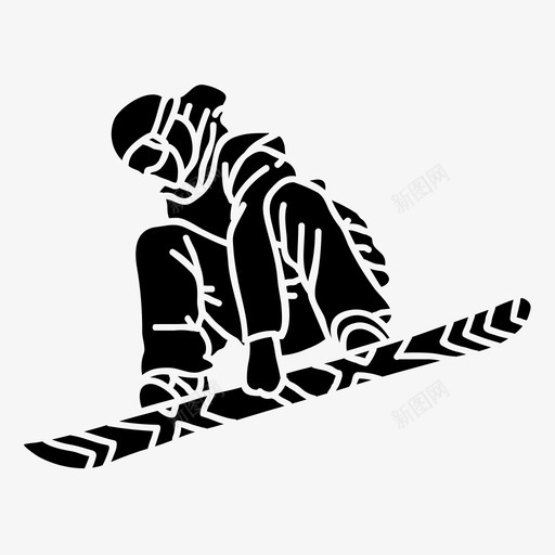 滑雪板极限运动冬季运动svg_新图网 https://ixintu.com 滑雪板 极限运动 冬季运动 冬季奥运会