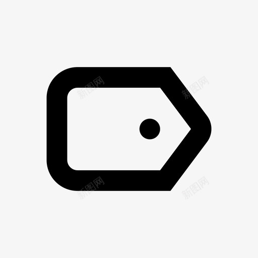 标签徽章信息svg_新图网 https://ixintu.com 用户界面 标签 徽章 信息