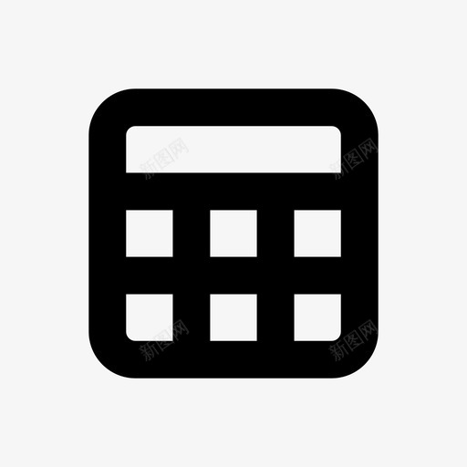 表格视图网格布局网格svg_新图网 https://ixintu.com 表格 网格 视图 布局 设计
