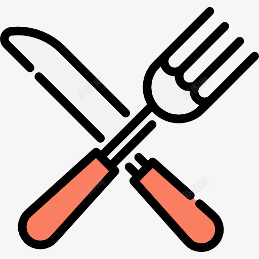 cutlery1刀叉Serpng免抠素材_新图网 https://ixintu.com 刀叉