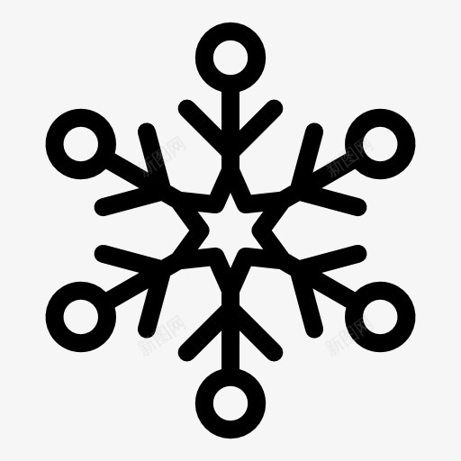 雪花图标iconcomWebUIpng免抠素材_新图网 https://ixintu.com 雪花 图标