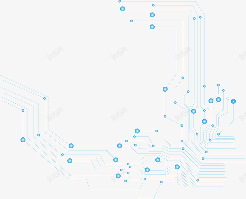 线路板5居多png免抠素材_新图网 https://ixintu.com 线路板 居多