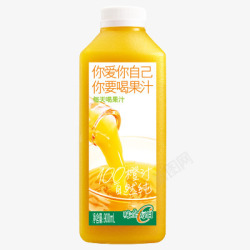 味全每日C100橙汁生鲜水果蔬菜素材