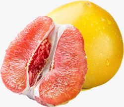 红心柚子S水果素材