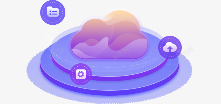 icon云传输大数据png免抠素材_新图网 https://ixintu.com 传输 大数 数据