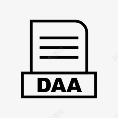 daa文档文件图标