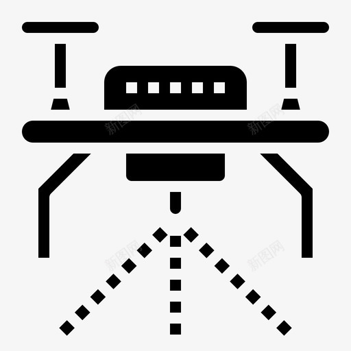无人机农业农场svg_新图网 https://ixintu.com 农业 智能 无人机 农场 飞行