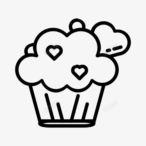 爱松饼面包店日期svg_新图网 https://ixintu.com 甜点 爱松 饼爱 松饼 面包店 日期 食物 情人节