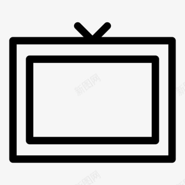 旧电视通讯科技图标