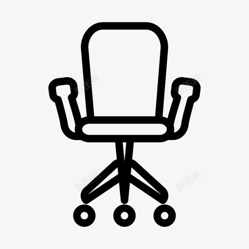 办公椅家具室内svg_新图网 https://ixintu.com 办公椅 家具 室内 商务 金融