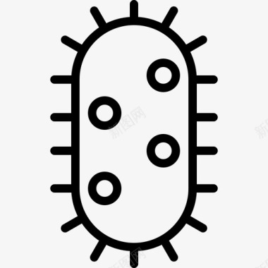 细菌免疫covid19图标