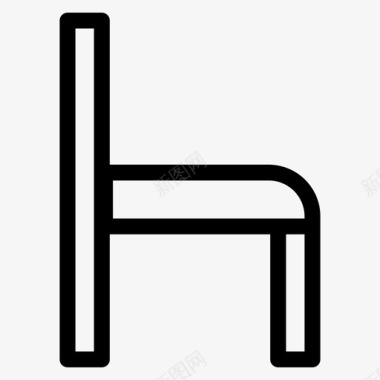 椅子桌椅餐椅图标