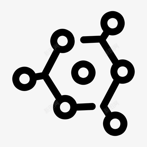 分子原子化学svg_新图网 https://ixintu.com 实验室 分子 原子 化学 离子