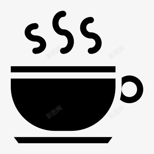 热咖啡杯巧克力咖啡店svg_新图网 https://ixintu.com 咖啡杯 巧克力 咖啡店 杯子 食品 热饮 饮料 酒店 填充