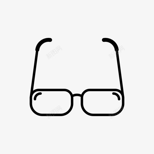 眼镜配件透镜svg_新图网 https://ixintu.com 眼镜 配件 透镜 光学