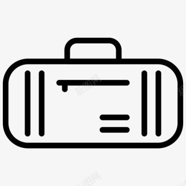 健身包行李包运动包图标