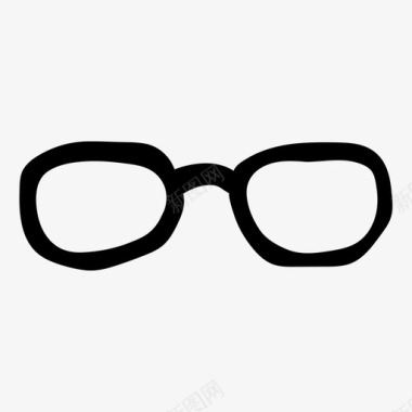 眼镜镜框墨镜图标