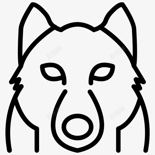 猎犬大狗动物svg_新图网 https://ixintu.com 猎犬 大狗 动物