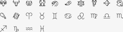 iconZodiacs常用小图标素材