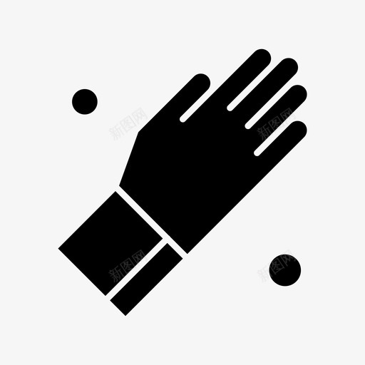 手套防护橡胶手套svg_新图网 https://ixintu.com 手套 防护 橡胶 洗手 雕文