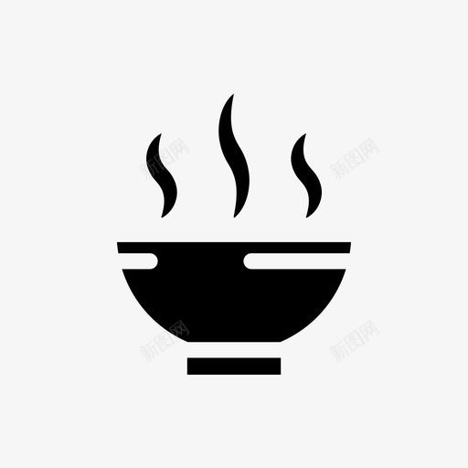 碗早餐陶瓷svg_新图网 https://ixintu.com 早餐 陶瓷