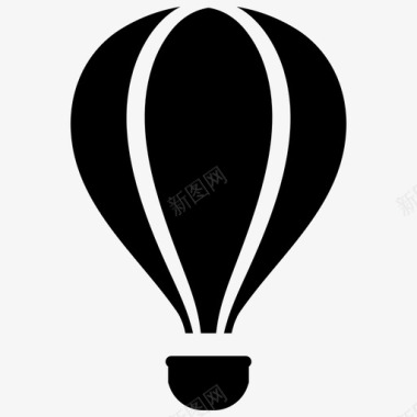 气球飞行热图标