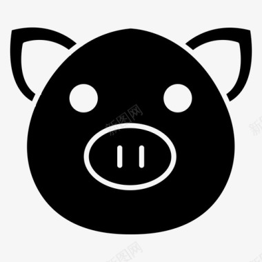 猪脸小猪小猪银行图标