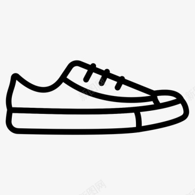 运动鞋鞋子衣服图标