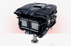AMG40升V8双涡轮发动机设计材质形状素材