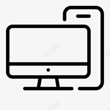 计算机桌面互联网图标