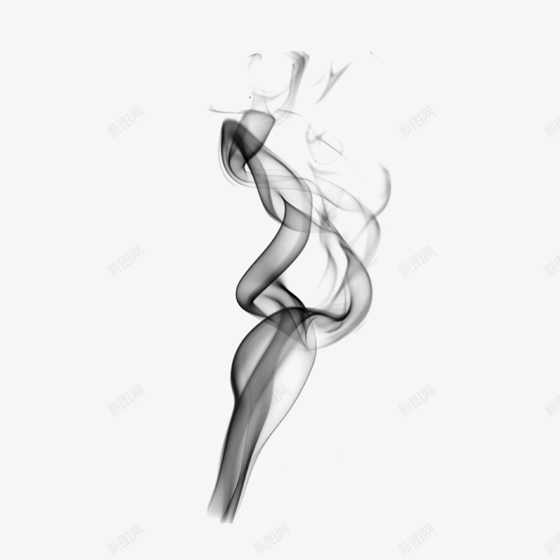 黑色飘渺烟雾设计材质形状png免抠素材_新图网 https://ixintu.com 黑色 飘渺 烟雾 设计 材质 形状