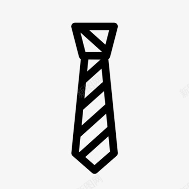 领带商务正装图标