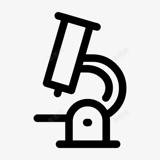 显微镜生物学实验svg_新图网 https://ixintu.com 实验 显微镜 生物学 实验室 观察 验线