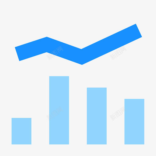 chart折柱混搭svg_新图网 https://ixintu.com 折柱 混搭