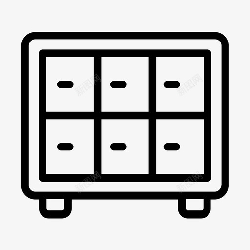 储物柜橱柜办公室svg_新图网 https://ixintu.com 储物柜 办公室 橱柜 工作 工作场 场所